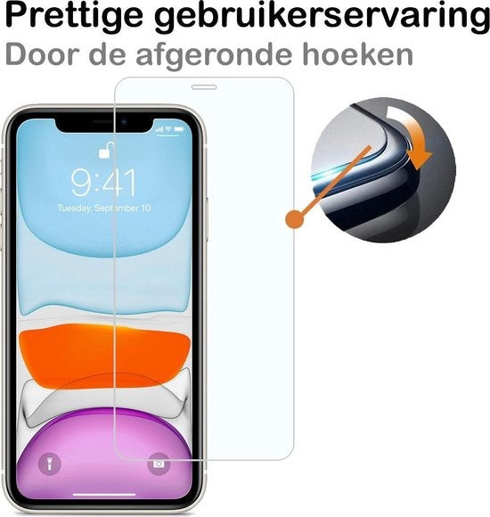 iPhone 11 Screenprotector Gehard Glas met Volledige Dekking