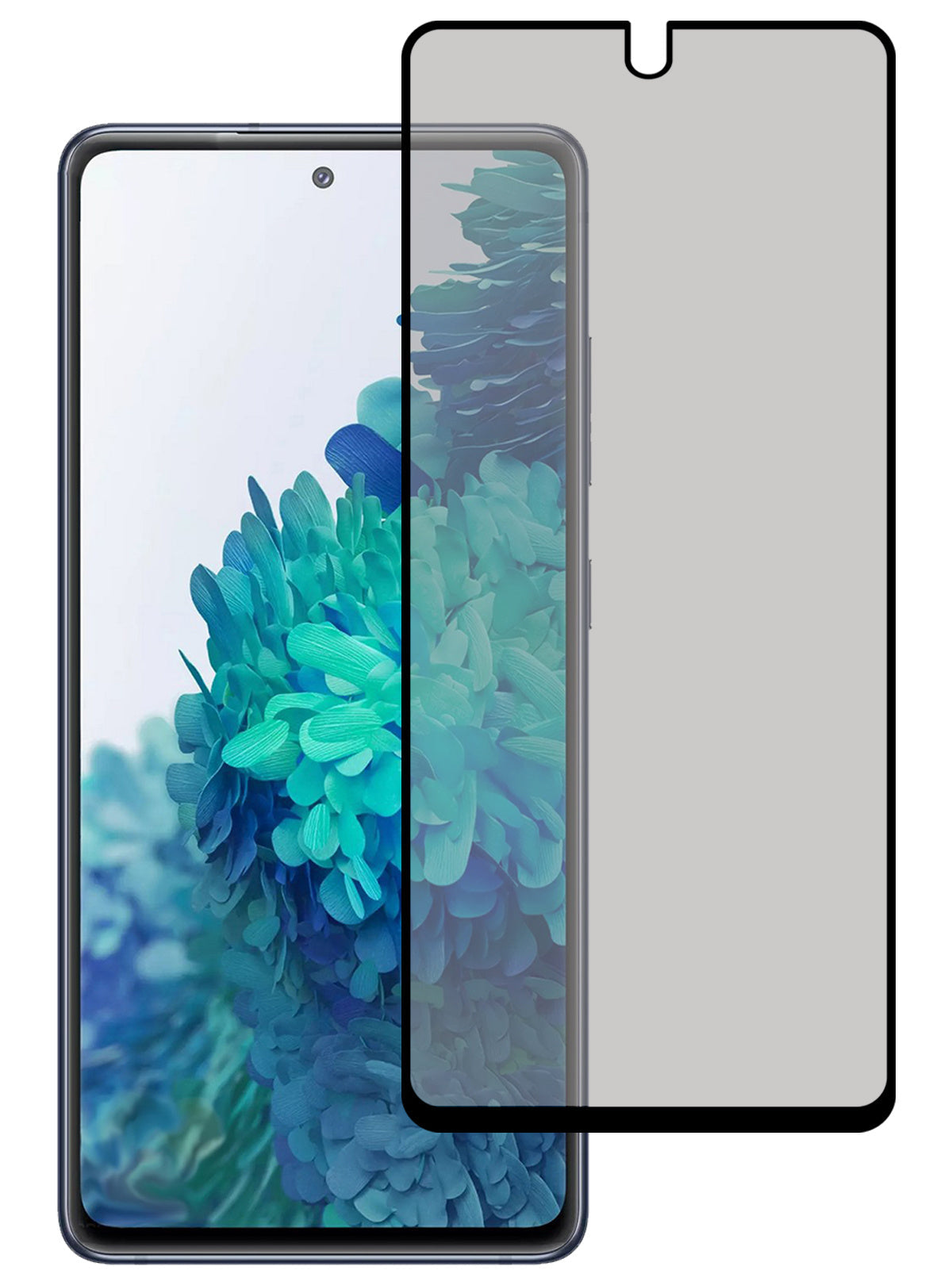 Gehard glazen screenprotector met privacy filter