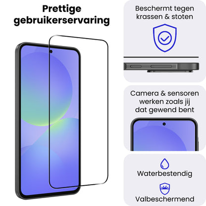Full Screen Screenprotector van Gehard Glas voor Samsung A36