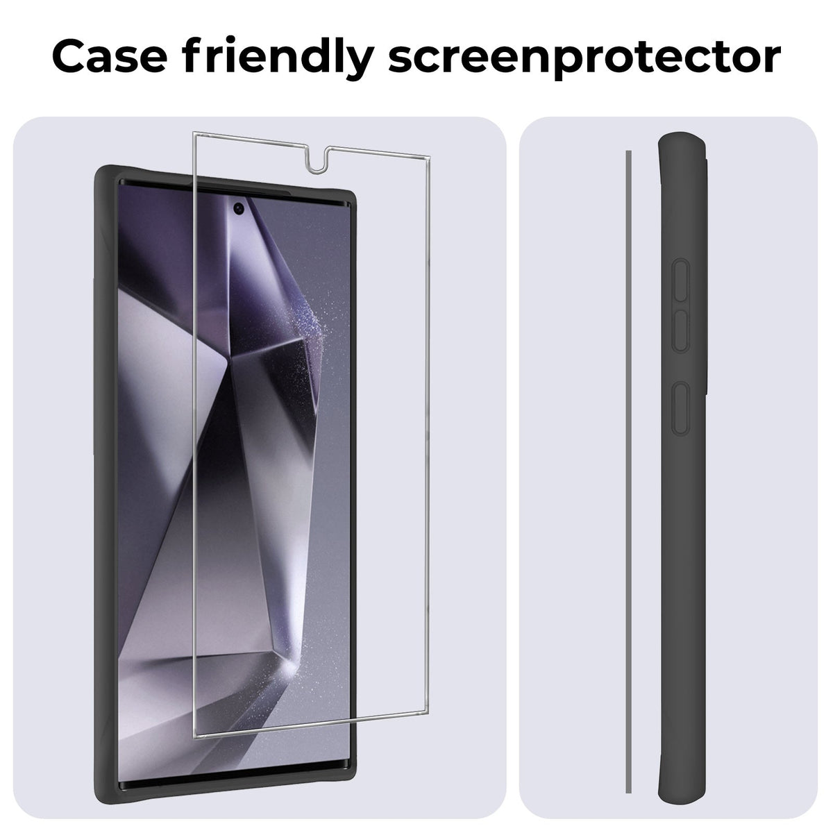 Gehard glazen screenprotector met krasbescherming