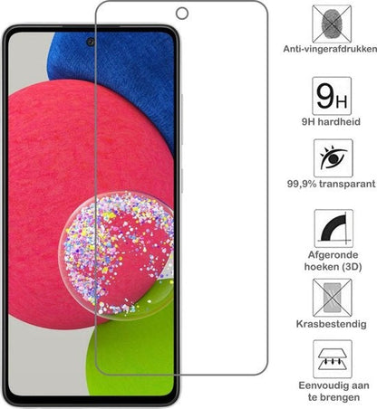 Gehard glazen screenprotector met anti-kraslaag