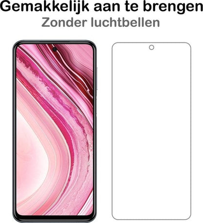 Gehard glazen screenprotector voor Xiaomi Redmi Note 9 Pro
