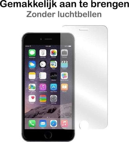 Glazen Screenprotector voor iPhone SE 2020 met Krasbescherming