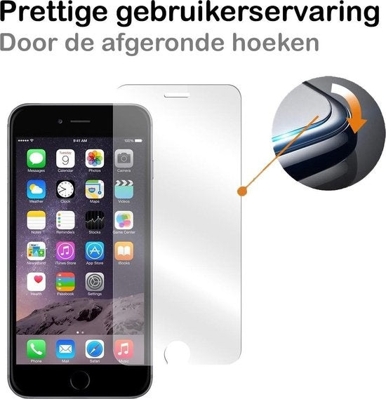 Glazen Screenprotector voor iPhone SE 2020 met Krasbescherming