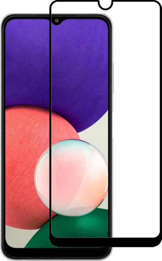 Gehard glazen screenprotector met zwarte randen