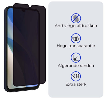 Gehard Glas Screenprotector met Privacy Filter