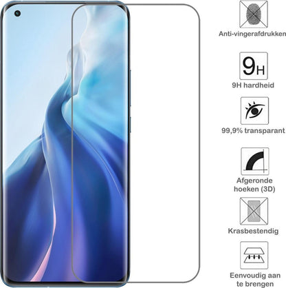 Gehard glazen screenprotector voor Xiaomi Mi 11