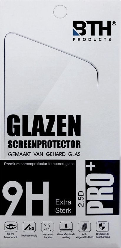 Gehard glazen screenprotector voor Xiaomi Redmi Note 9 Pro
