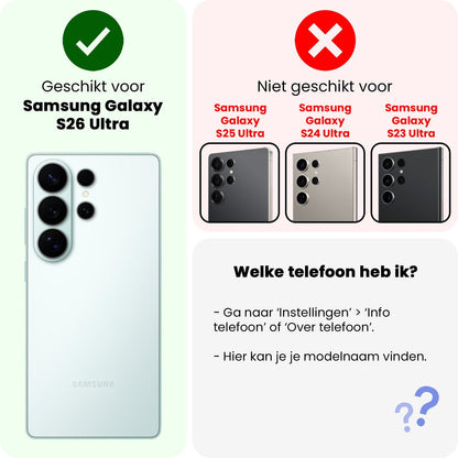 Gehard glazen screenprotector met antikraslaag