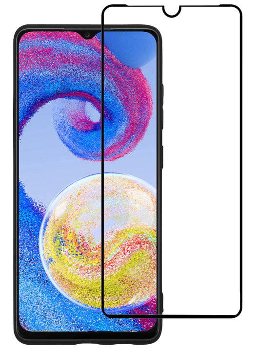 Full Screen Screenprotector Geschikt voor Samsung A04s