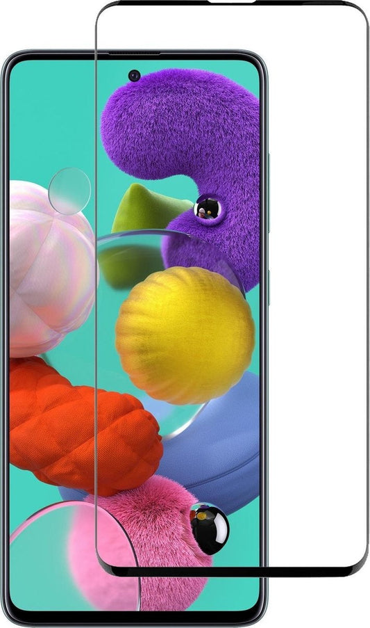 Full Screen Screenprotector Gehard Glas Geschikt Voor Samsung A51