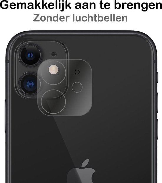 Camera screenprotector van gehard glas voor iPhone 11