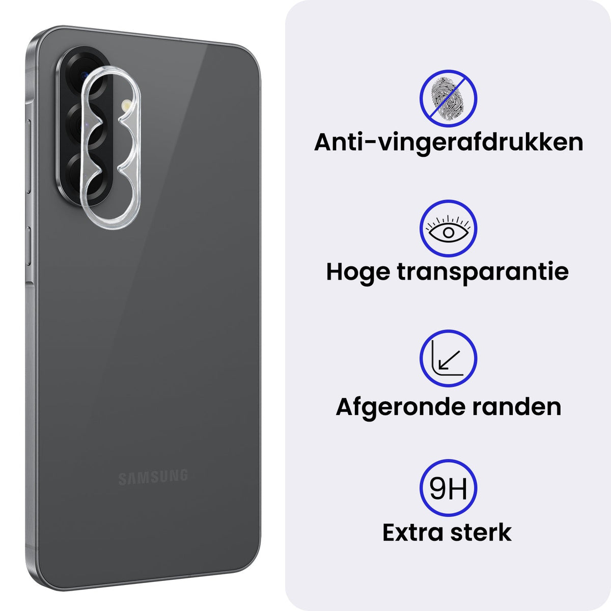 Gehard glazen camera screenprotector voor Samsung A37