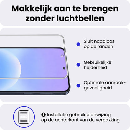 Gehard glazen screenprotector voor Samsung A57