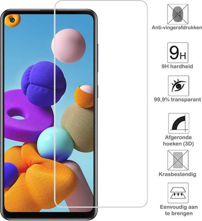 Gehard glazen screenprotector met krasbestendige bescherming