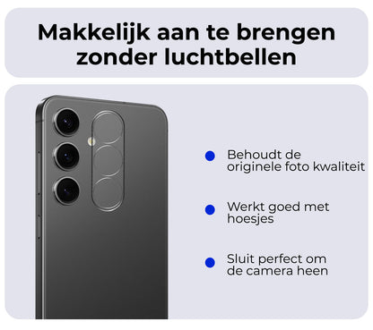 Camera Screenprotector van Gehard Glas Geschikt voor Samsung Galaxy S24