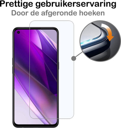 Gehard glazen screenprotector voor OPPO Find X3 Lite