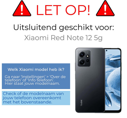 Gehard glazen screenprotector voor Xiaomi Redmi Note 12 5G