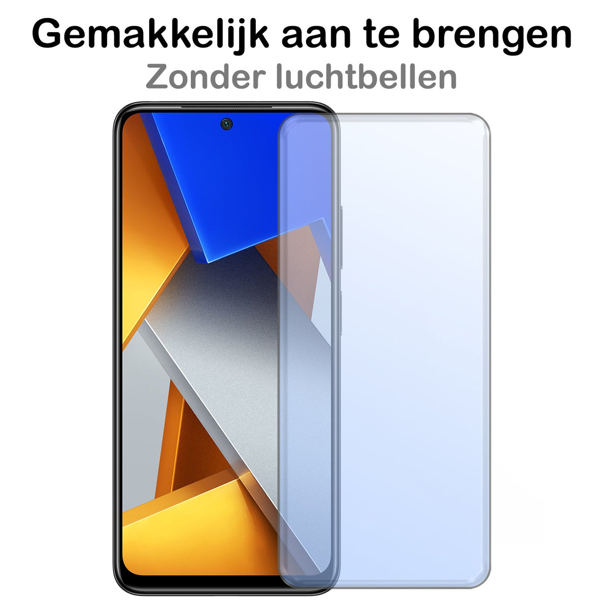 Gehard glazen screenprotector voor Poco M4 Pro 4G