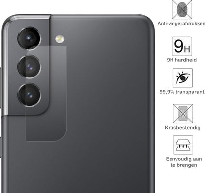 Gehard glazen camera screenprotector voor Samsung S21