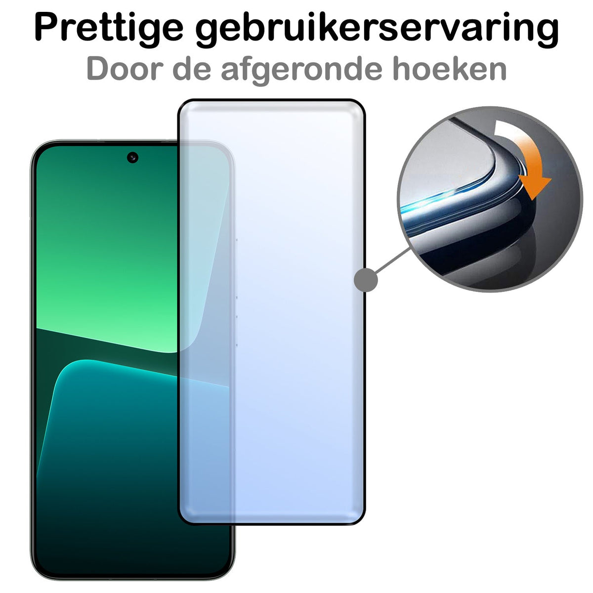 Gehard glazen screenprotector voor Xiaomi 13 Pro