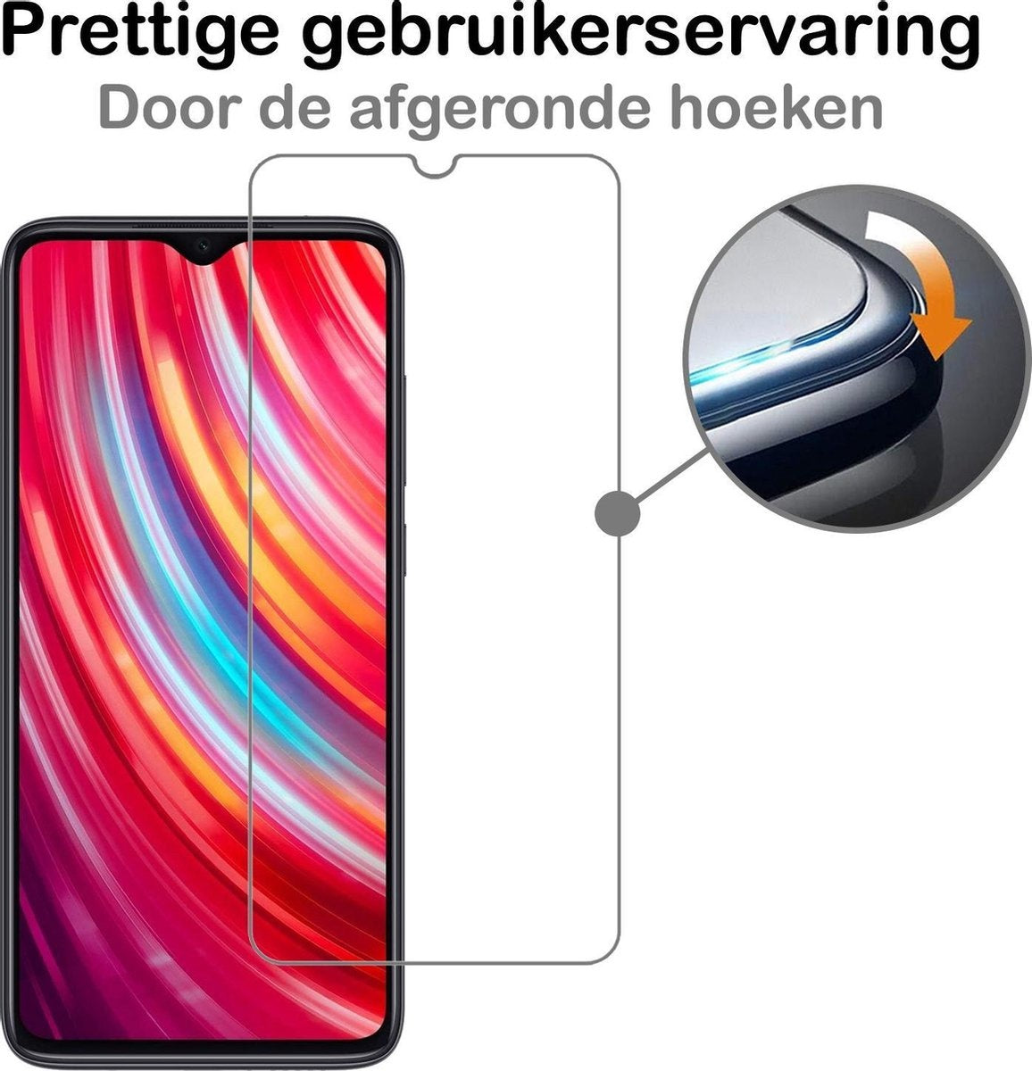 Screenprotector van gehard glas voor Xiaomi Redmi Note 8 Pro