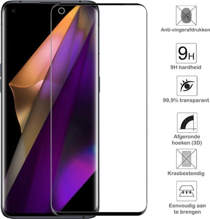 Gehard glazen screenprotector voor OPPO Find X3 Pro