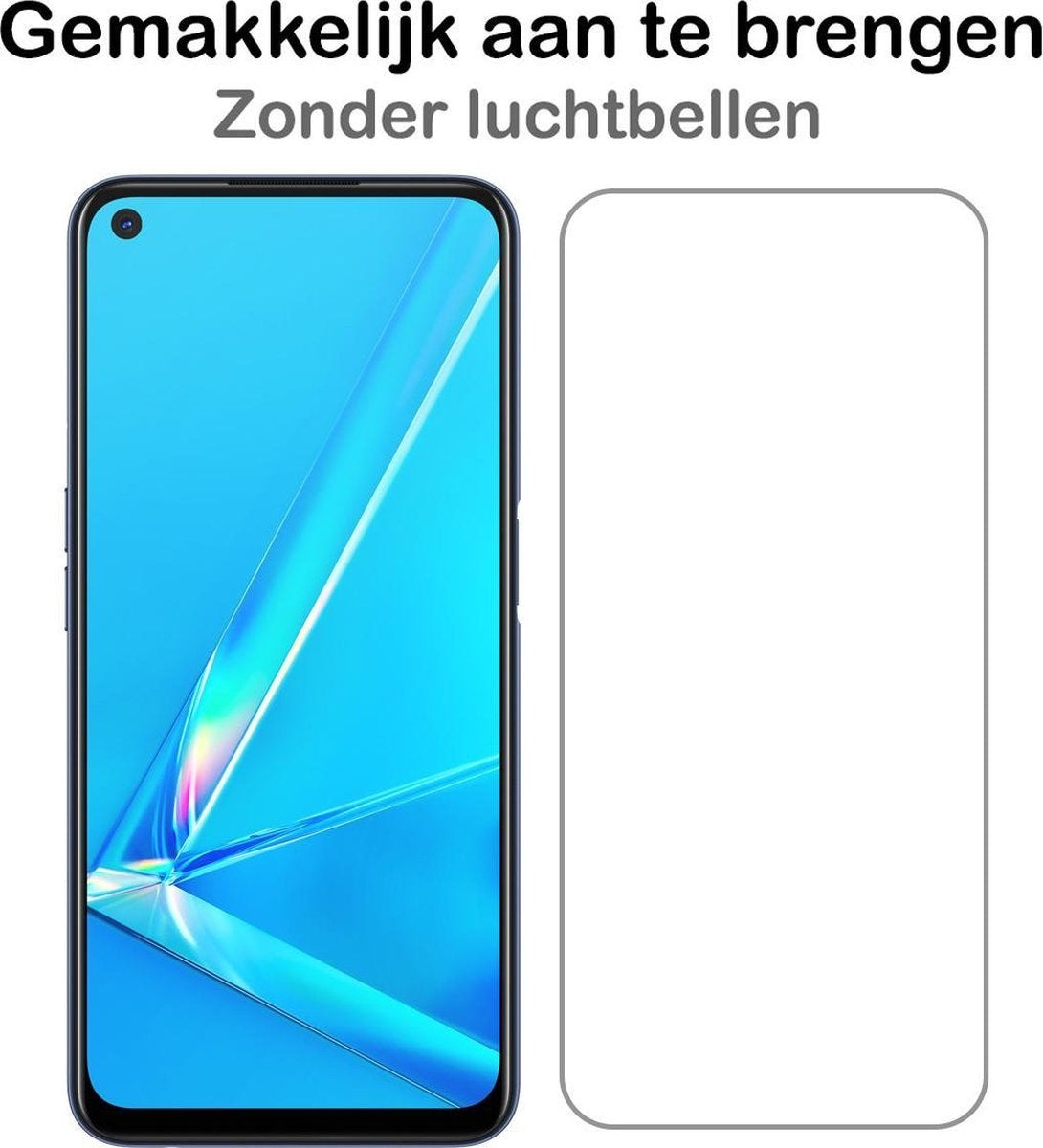 Gehard glazen screenprotector voor OPPO A72