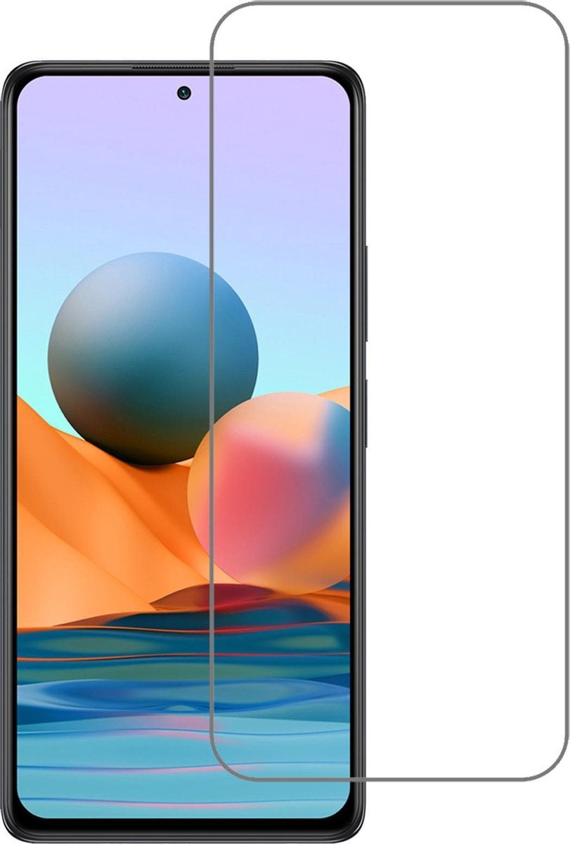 Gehard glazen screenprotector voor Xiaomi Redmi Note 10 Pro