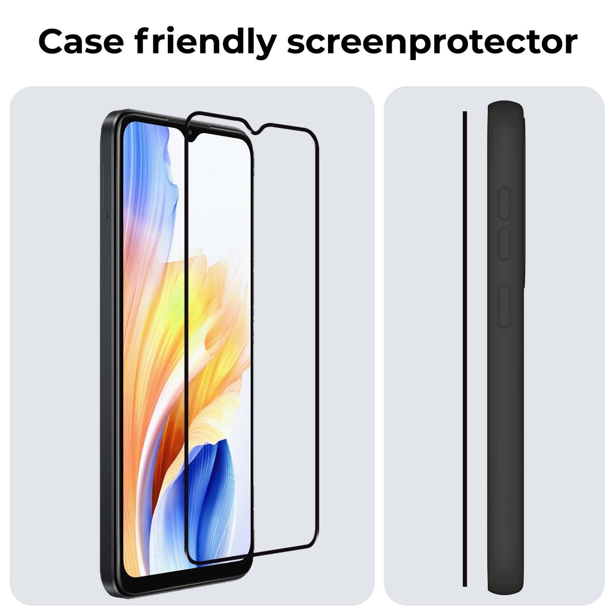 Screenprotector van Gehard Glas voor OPPO A18