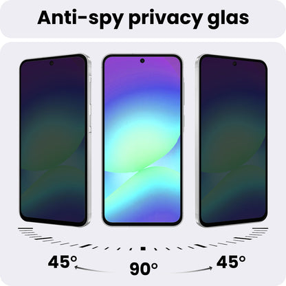 Privacy screenprotector van gehard glas voor Samsung Galaxy A56