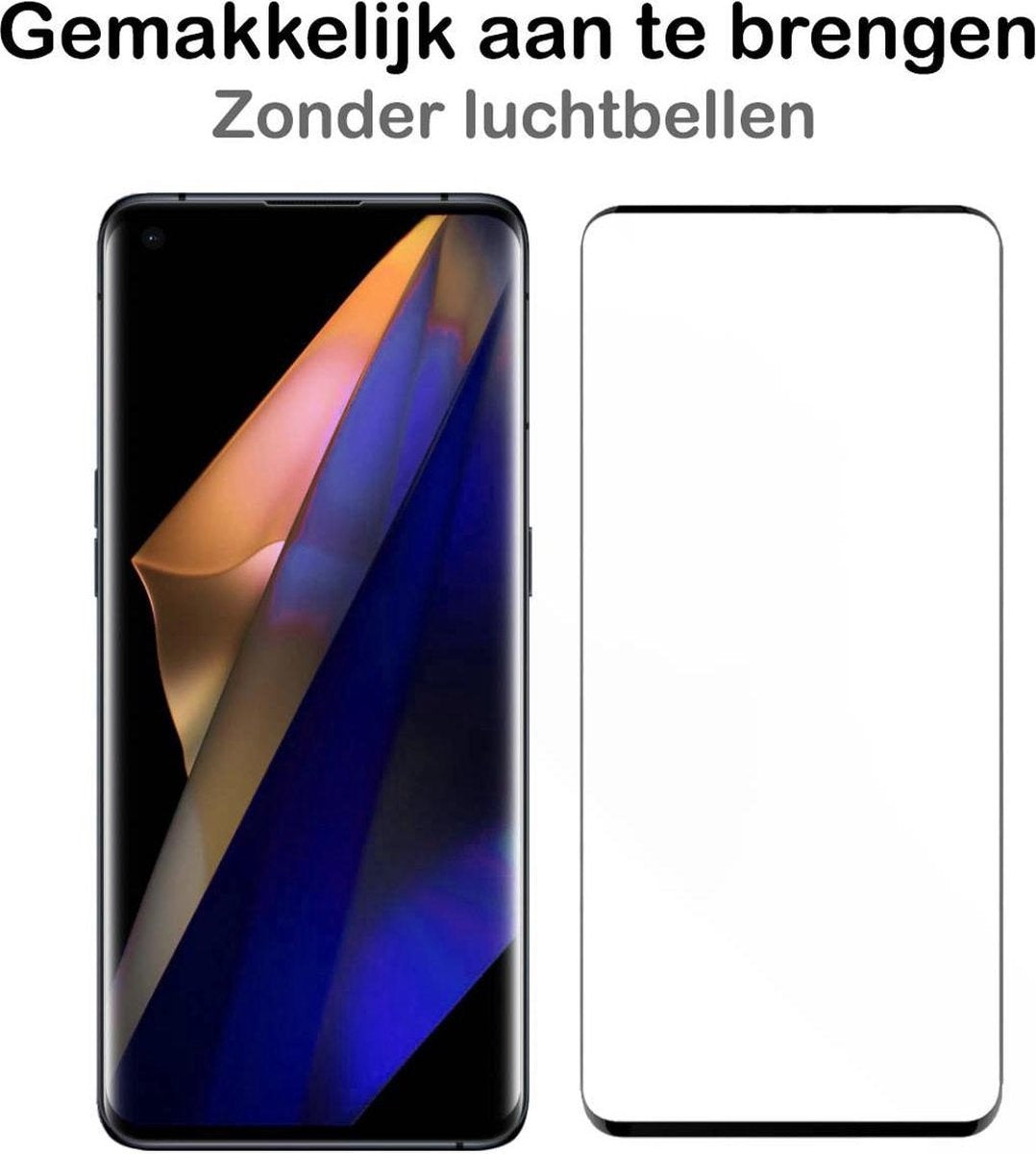 Gehard glazen screenprotector voor OPPO Find X3 Neo