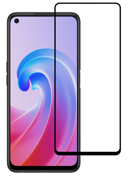 Screenprotector van gehard glas voor OPPO A96 met zwarte randen