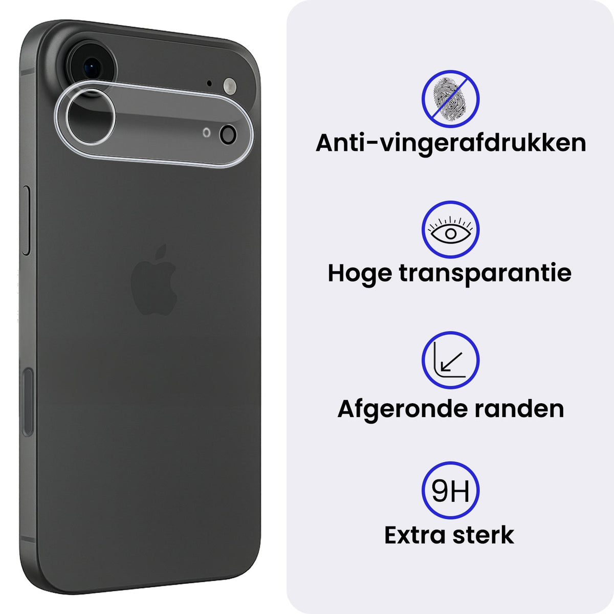 Gehard glazen camera screenprotector voor iPhone Air