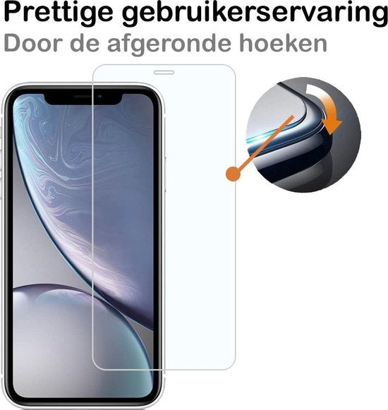 Gehard Glazen Screenprotector Met Volledige Dekking Voor iPhone XR