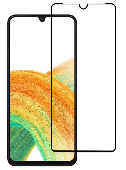 Full screen screenprotector met gehard glas voor Samsung A33