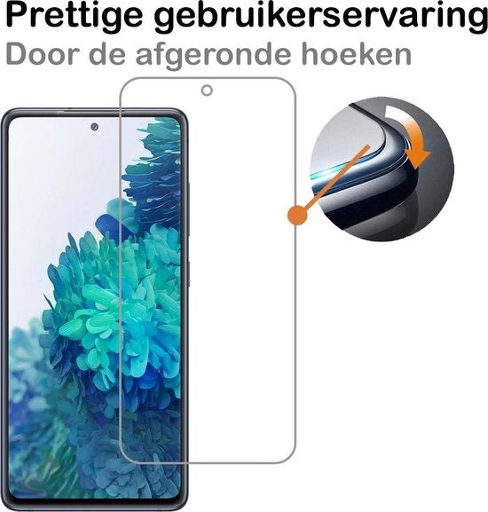 Gehard Glazen Screenprotector Geschikt voor Samsung S20 FE