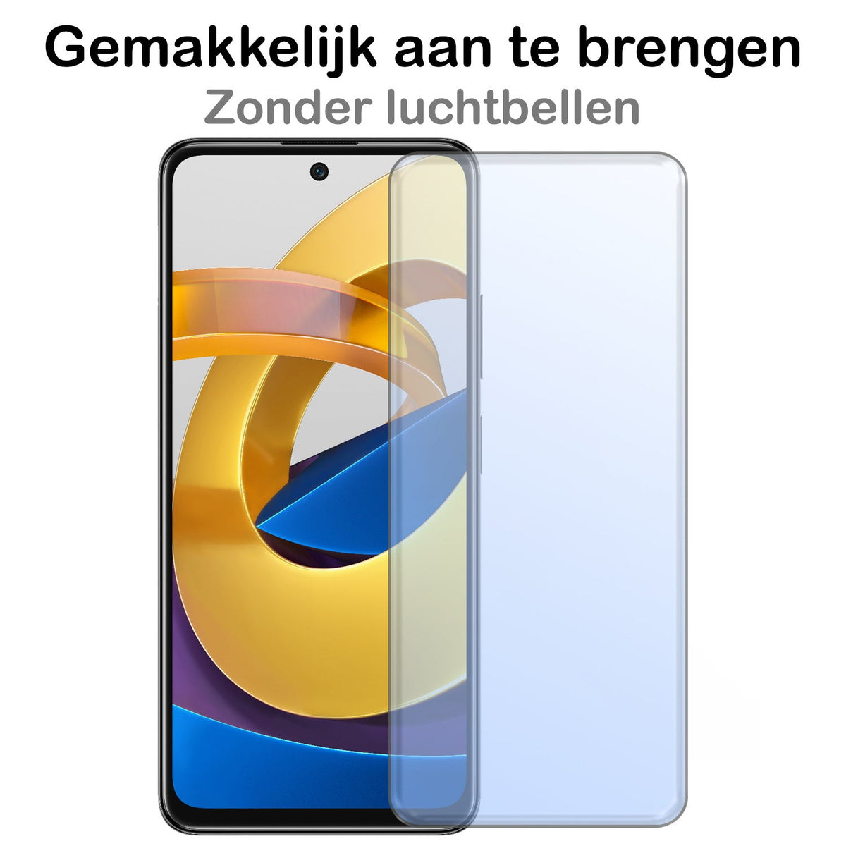 Gehard glazen screenprotector voor Xiaomi Poco M4 Pro 5G