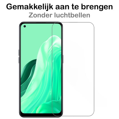 Gehard glazen screenprotector voor OPPO Reno 7 met krasbescherming