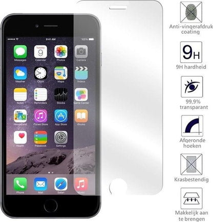 Glazen Screenprotector voor iPhone SE 2020 met Krasbescherming
