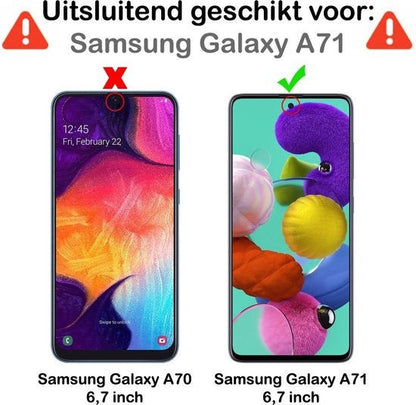 Screenprotector van gehard glas met krasbescherming