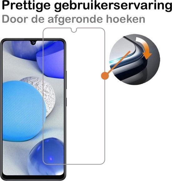 Screenprotector van gehard glas met antikraslaag