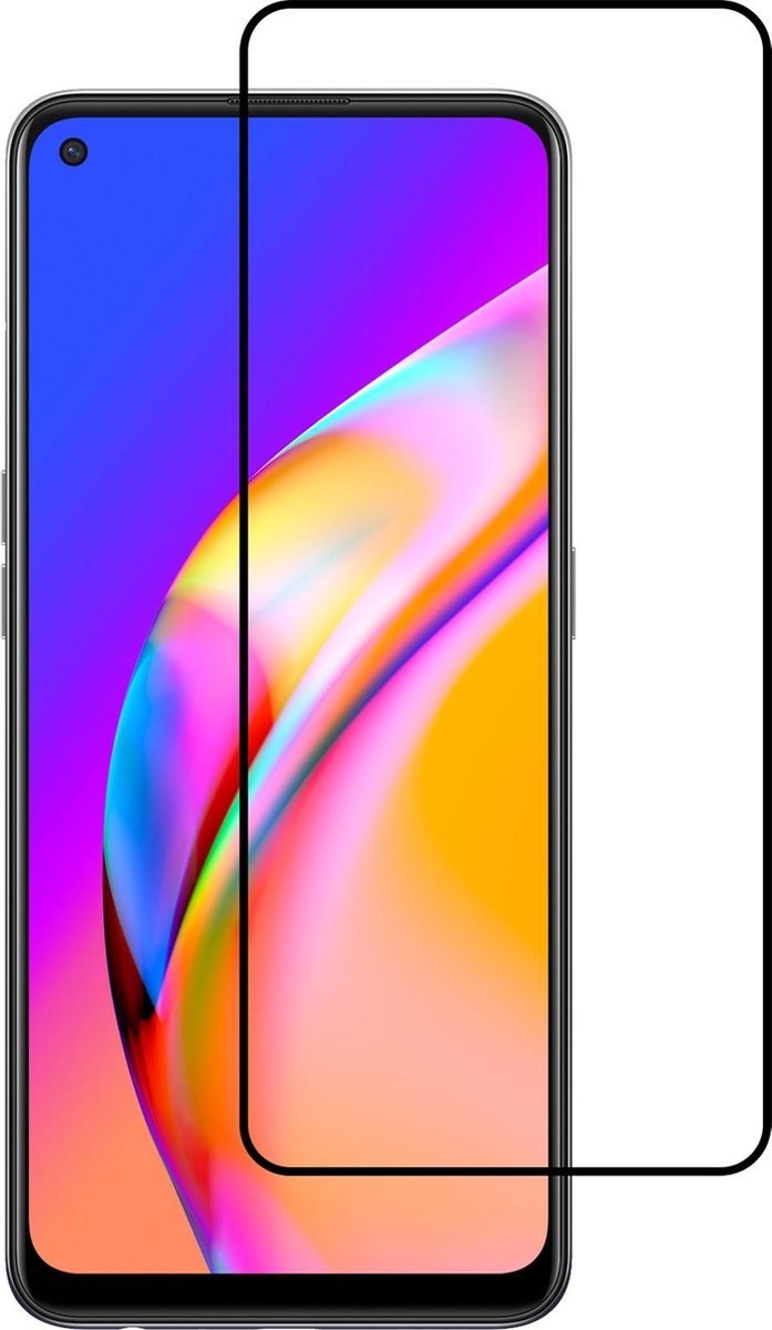 Gehard glazen screenprotector met zwarte rand voor OPPO A94