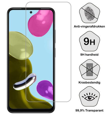 Gehard glazen screenprotector voor Xiaomi Redmi Note 11