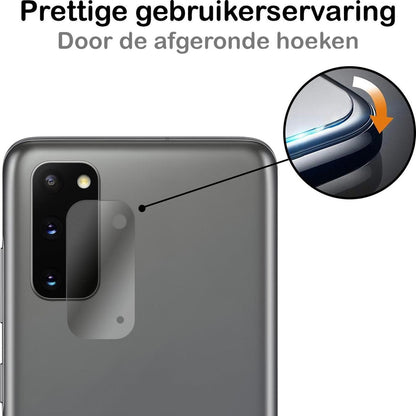 Gehard glazen camera protector voor Samsung S20
