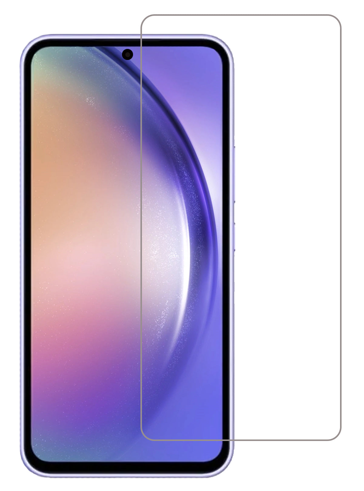 Screenprotector van gehard glas met antikrasbescherming