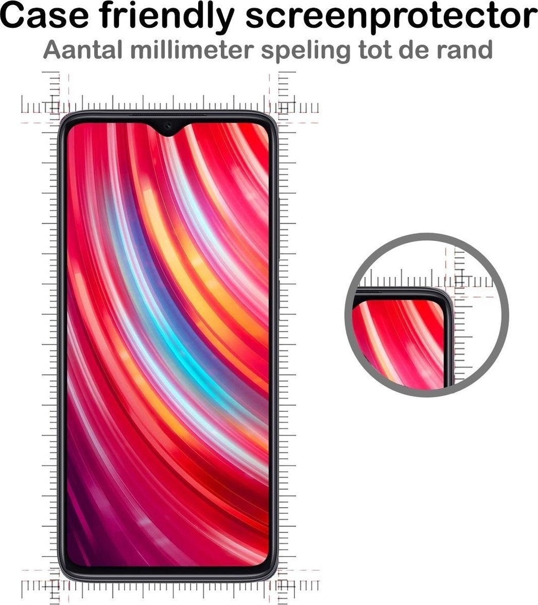 Screenprotector van gehard glas voor Xiaomi Redmi Note 8 Pro