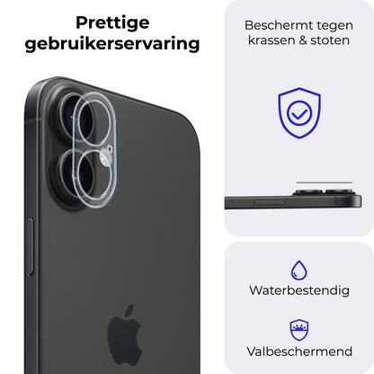 Gehard glazen camera screenprotector voor iPhone 16