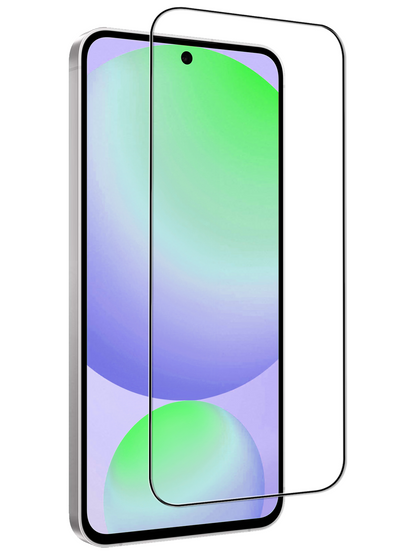 Gehard Glas Screenprotector met Zwarte Randen Geschikt voor Samsung Galaxy S24 FE