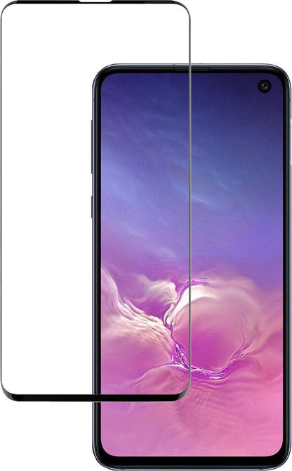 Screenprotector van gehard glas met zwarte randen voor Samsung S10e